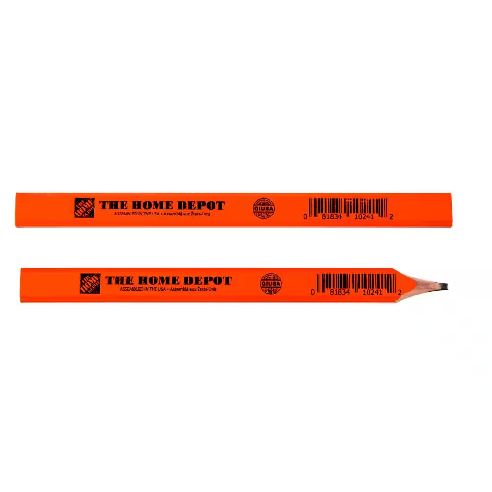 Oversized Carpenter Pencils Bulk Writing Utensil (72-Pack, Boxed)