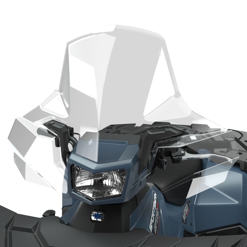 Polaris Lock & Ride Windshield for RideCommand, for ATV Models - 2890618