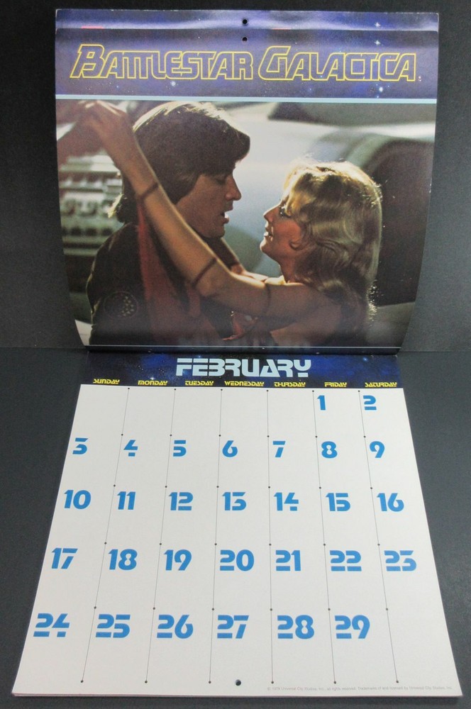 1980 Battlestar Galactica Calendar