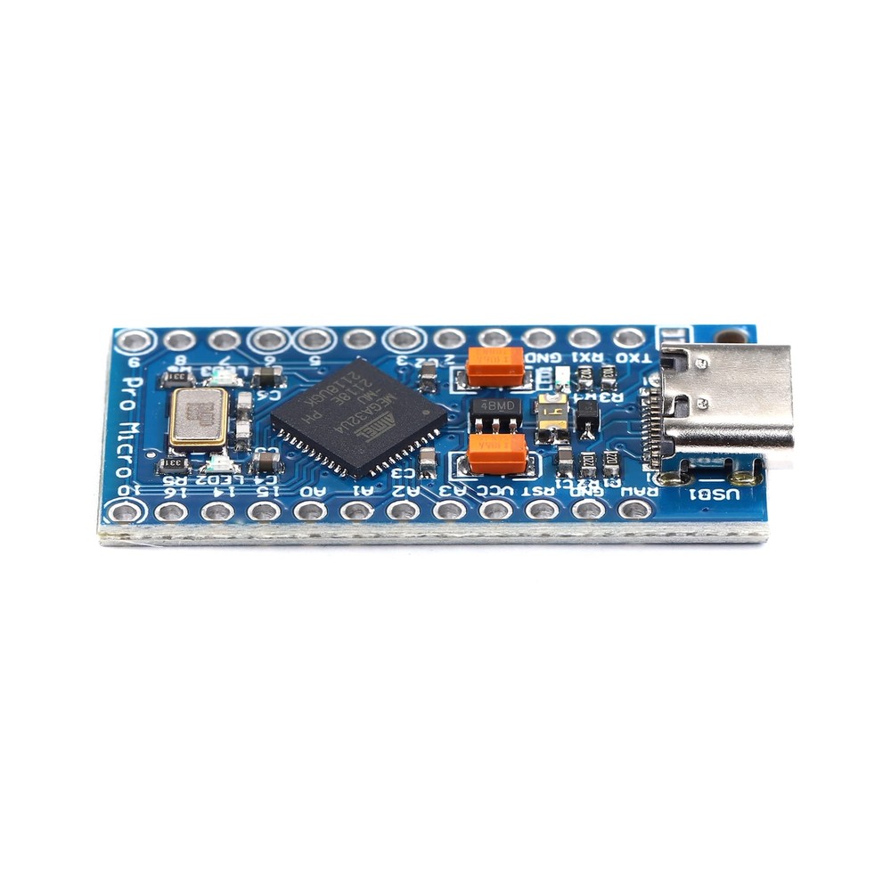 3PCS Type-C Pro Micro Atmega32U4 Module Board 5V 16MHz Micro USB DIY