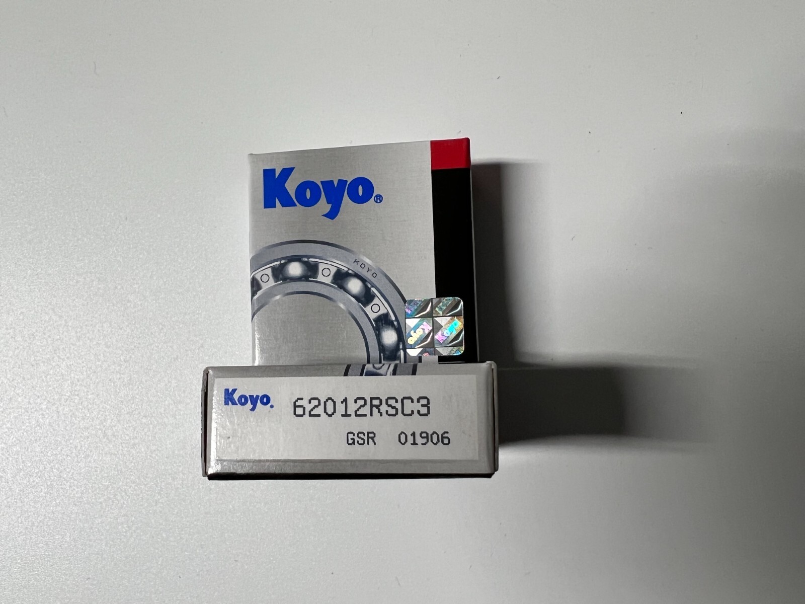 2(Pack) 6201-2RS/C3 KOYO 2 RUBBER SHIELDED BALL BEARING 12mmx32mmx10mm NEW