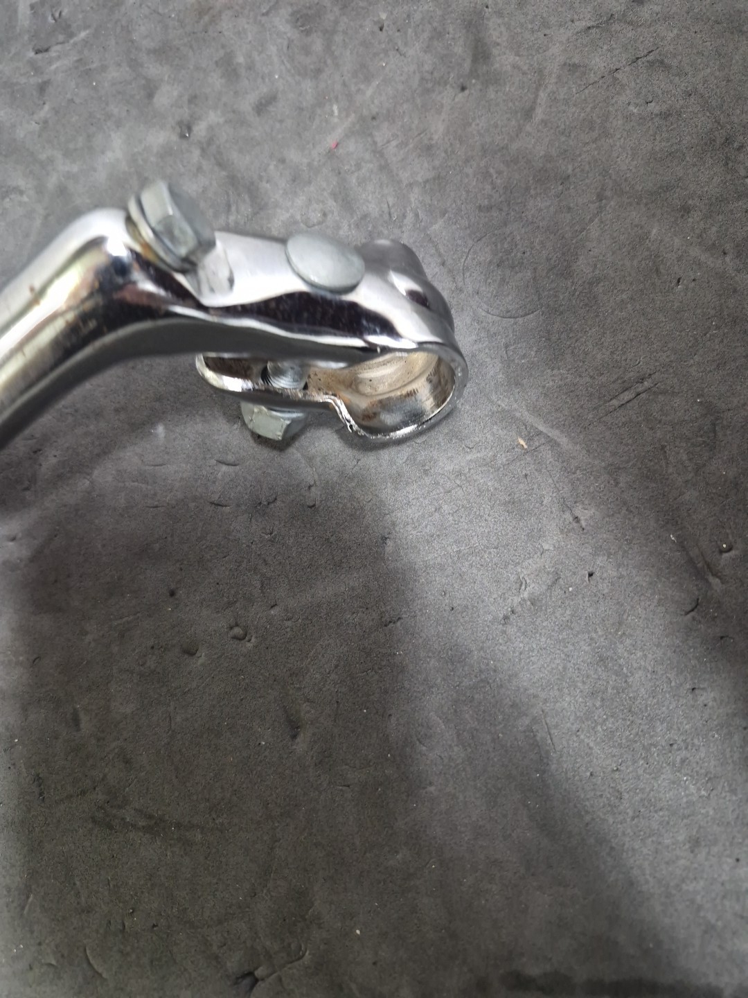 Vintage 1960's Sears Spaceliner 26" Horn Tank Springer Bicycle Chrome Stem