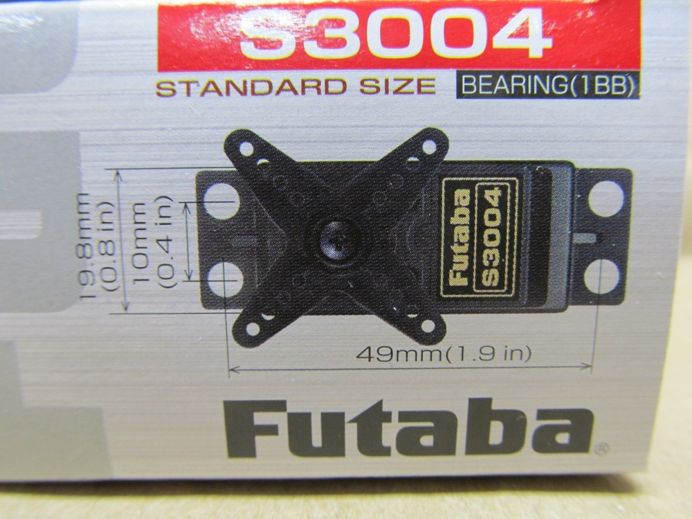 Two Futaba S3004 Servos
