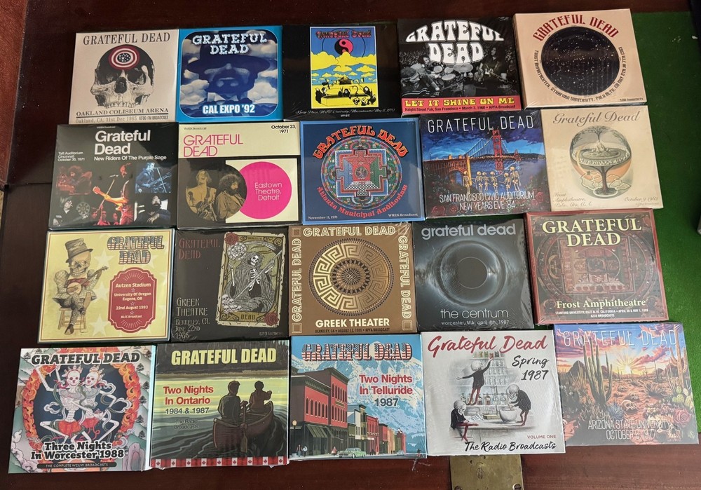 GRATEFUL DEAD -  55 CD BUNDLE - 20 LIVE SHOWS (NEW & SEALED)