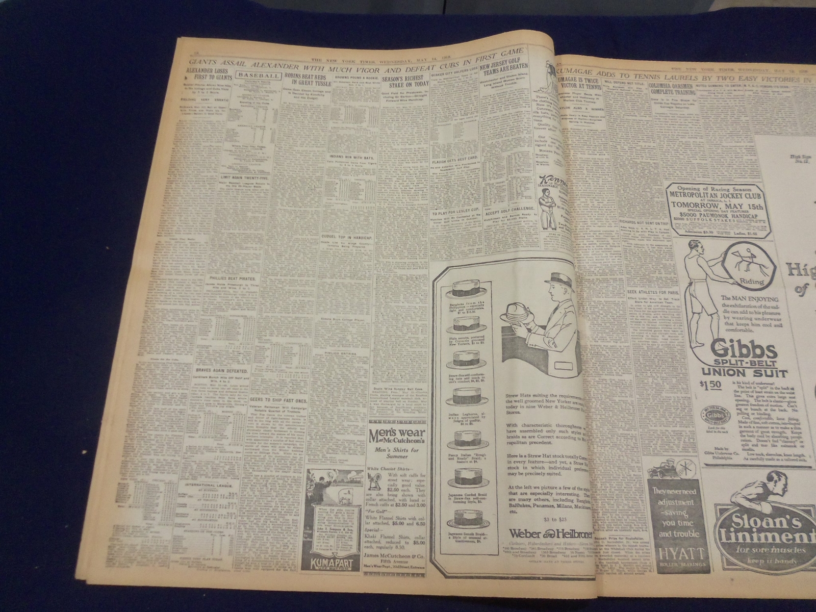 1919 MAY 14 NEW YORK TIMES - LENIN REJECTS FEEDING PROJECT - NT 9247