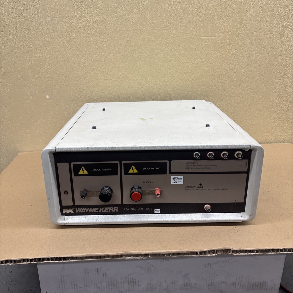 UNTESTED Wayne Kerr 3220A Inductance Analysis System 20 *READ DESCRIPTION FIRST*