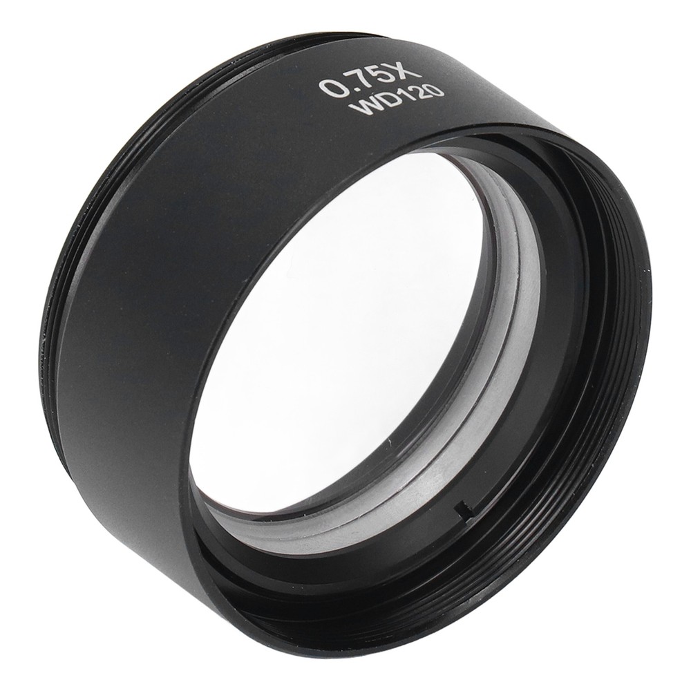 Microscope Lens 0.75X 120mm Barlow Eyepiece M48 Interface Accessory For New