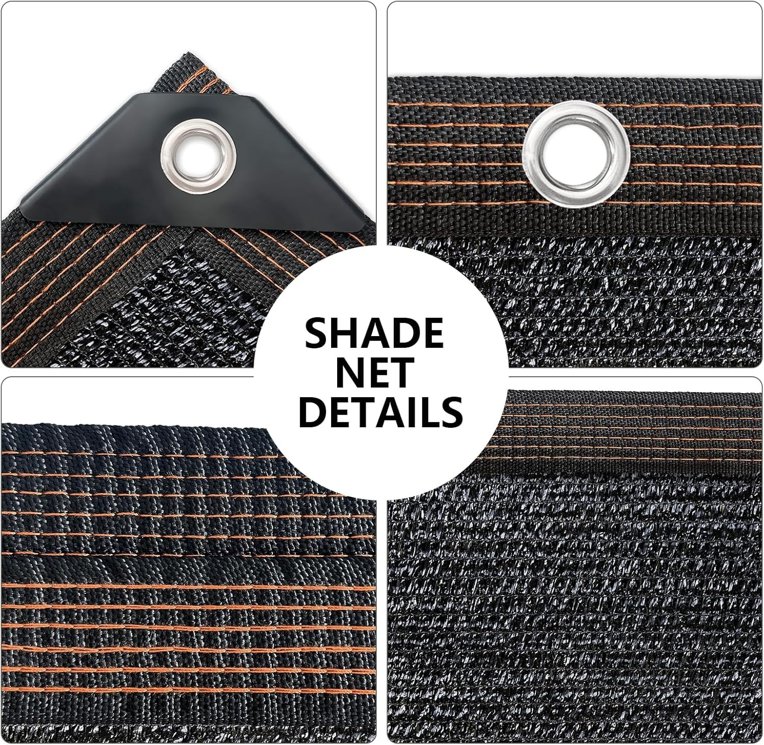 70% Sun Shade Net Outdoor Patio Garden Pergola Sun Shade Cloth Cover Canopy