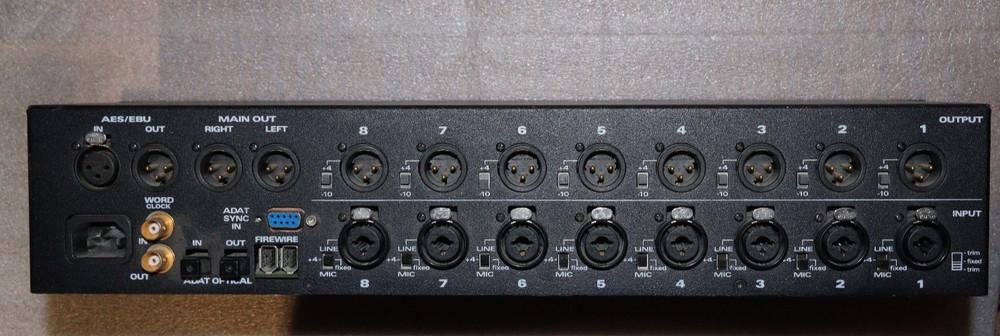 MOTU 896 8-channel Audio Interface FireWire IEEE1394 96kHz