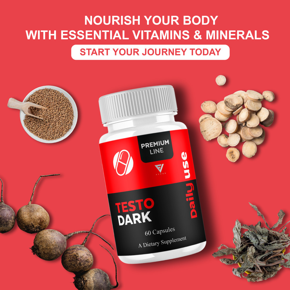 Testo Dark Capsules, Testo Dark Maximum Performance (60 Capsules)