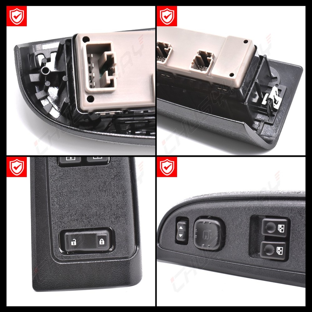 Front Driver Side Power Window Switch For 2007 Chevy Silverado GMC 15883322