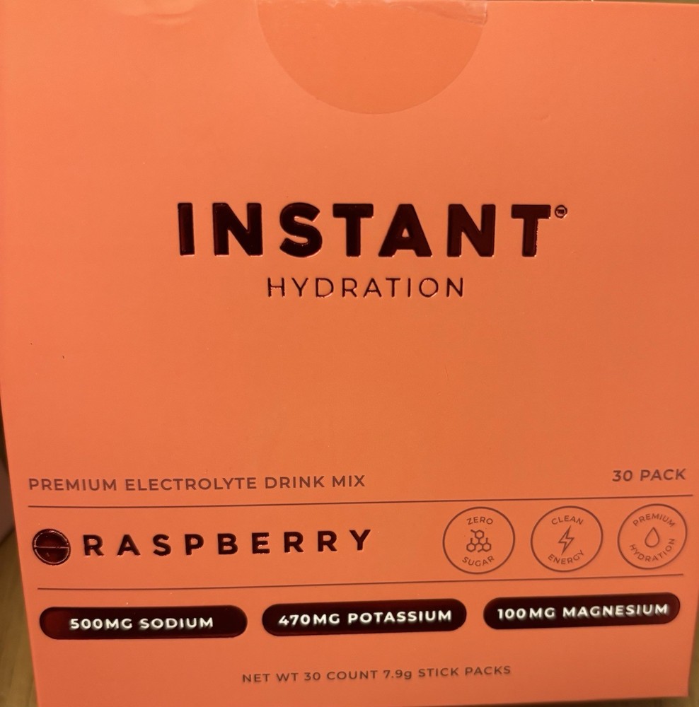 Instant Hydration Electrolyte - 25 Packets - NEW - Mixed Bag Lot 1