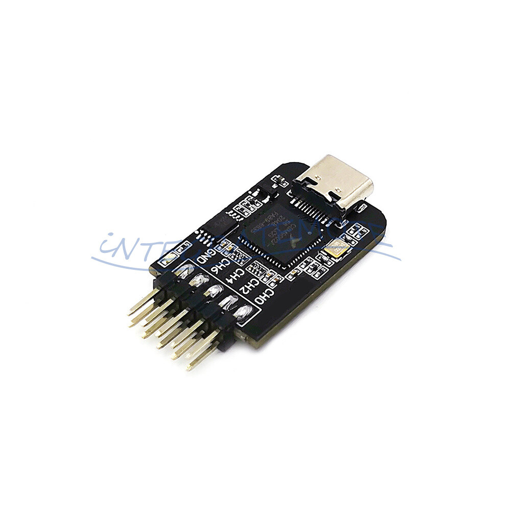 Mini Logic Analyzer Type C MCU Arm FPGA Debugging Tool 24m Sampling 8Channels-