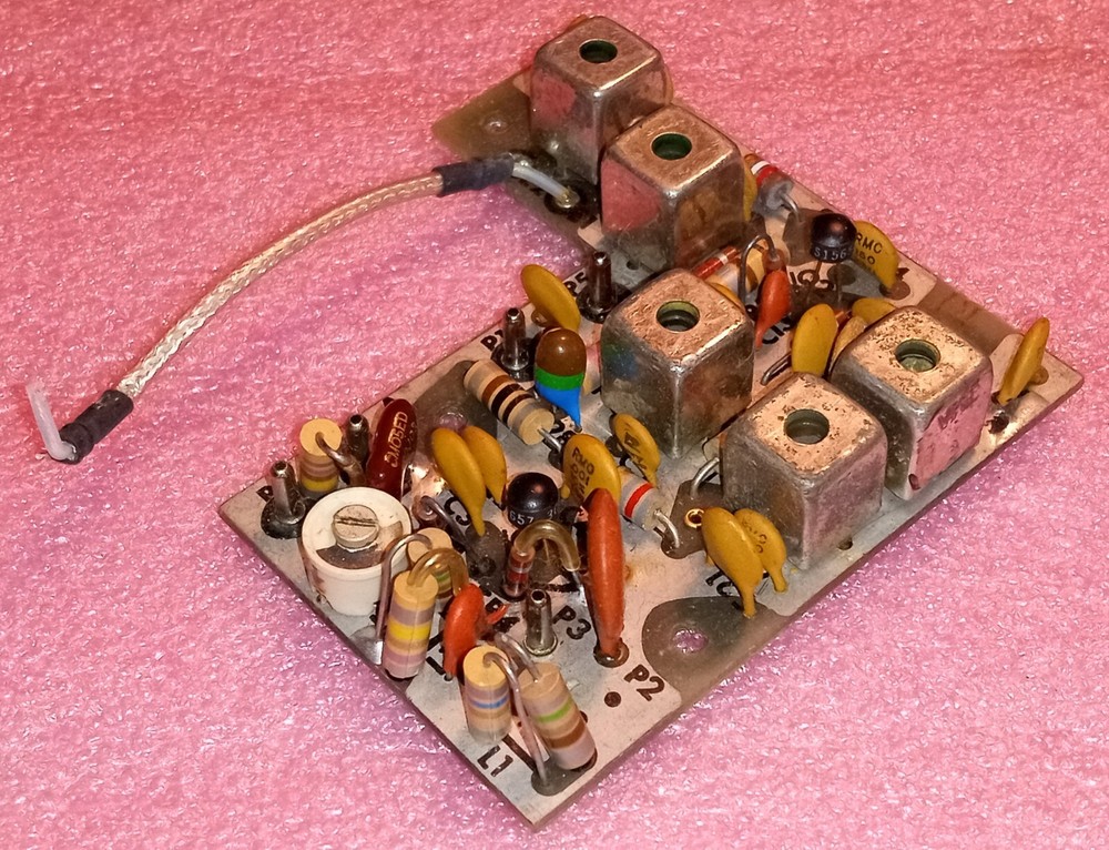 RF Oscillator IF Section PC Card High Quality for Item Restoration Parts Vintage
