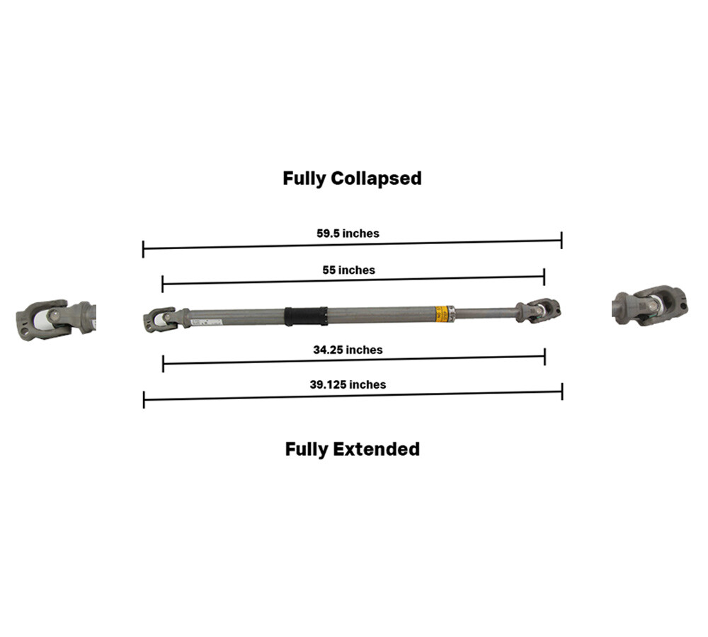 Steering Column Replaces OEM: 14-18370-002