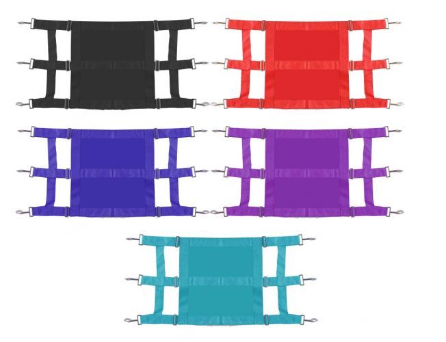 New! Showman Adjustable DURABLE NYLON STALL GUARD w/ Solid front 5 COLORS!