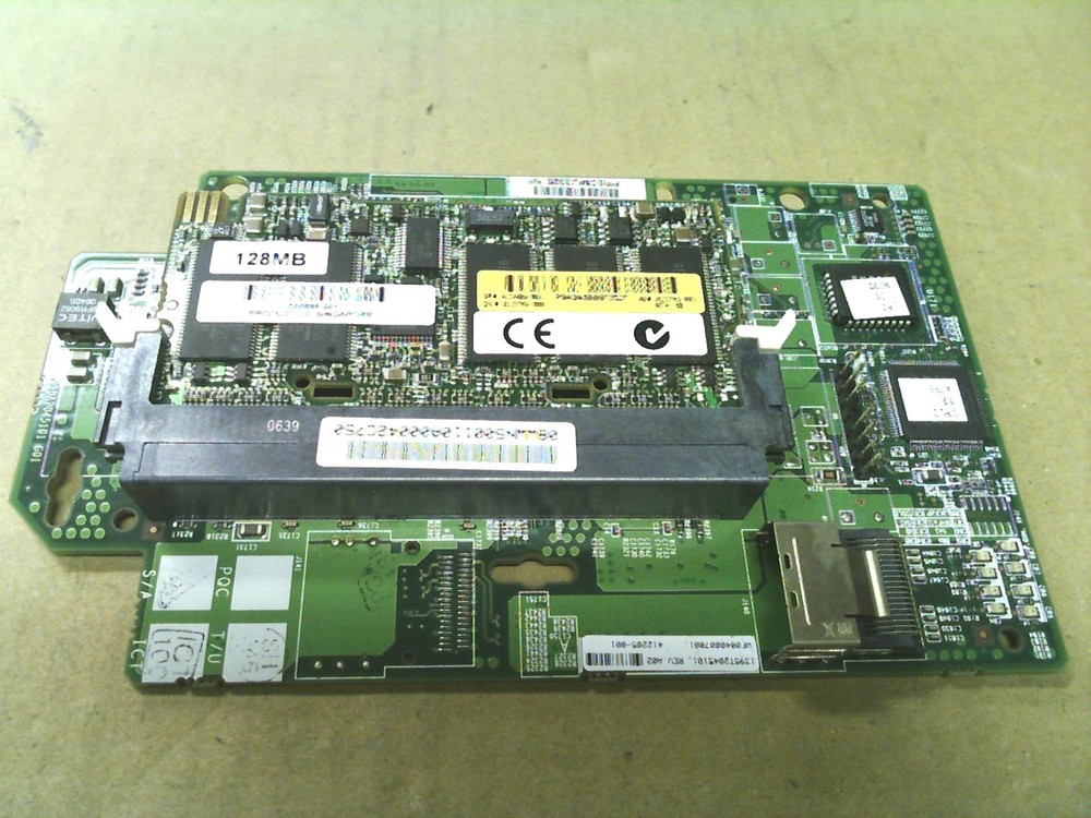 HP SMART ARRAY E200i SAS RAID CONTROLLER CARD 412205-001 128MB CACHE 413486-001