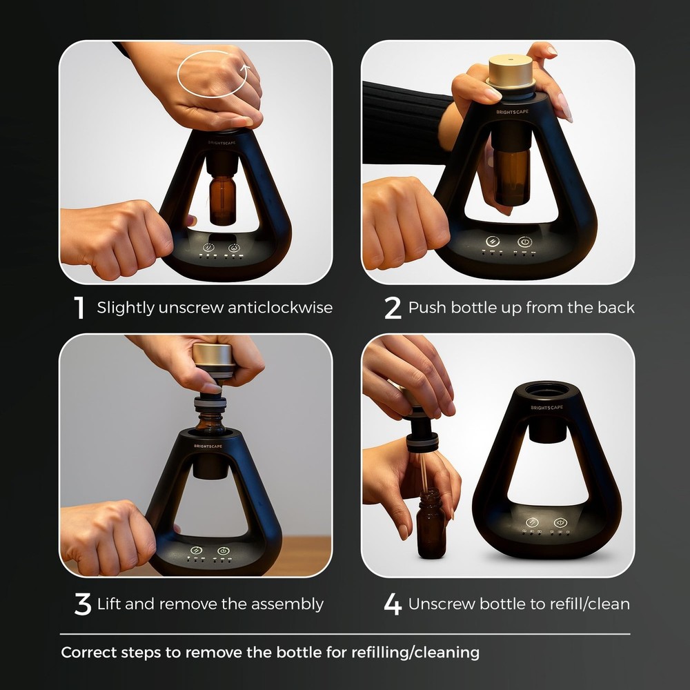 Waterless Diffuser – Battery Operated Hotel Scent Diffuser – Portabl