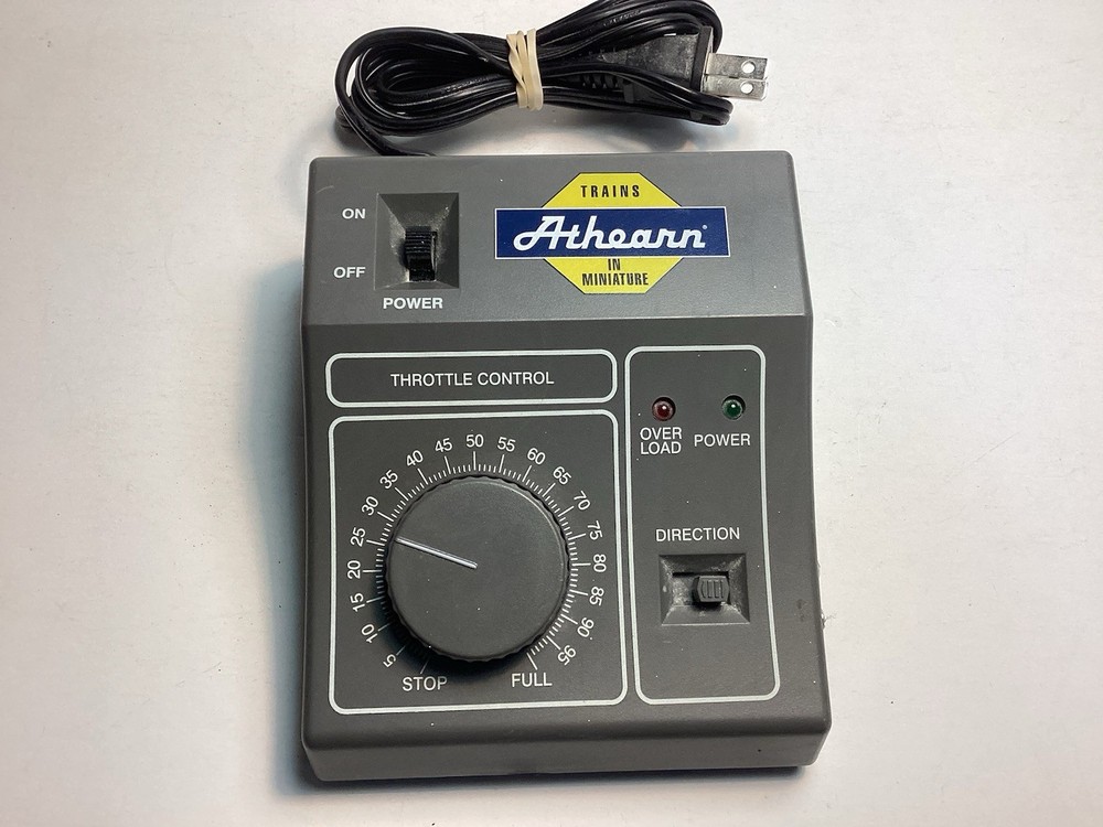 Athearn Model Train Power Throttle Control Model SDK-789 Transformer Works Nice