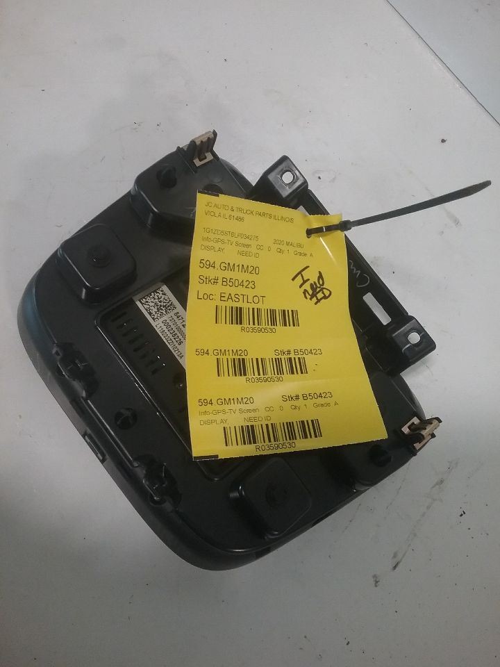 2019-2024 Chevy Malibu Front Dash Mounted Display