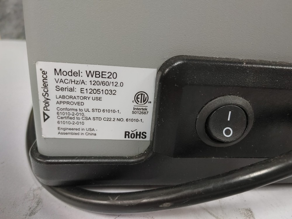 PolyScience WBE20 Water Bath 20L Capacity