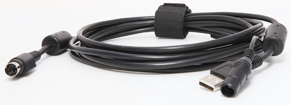 New USB Cable & Power Supply For Logitech PTZ Pro & PTZ Pro 2 Conference Camera