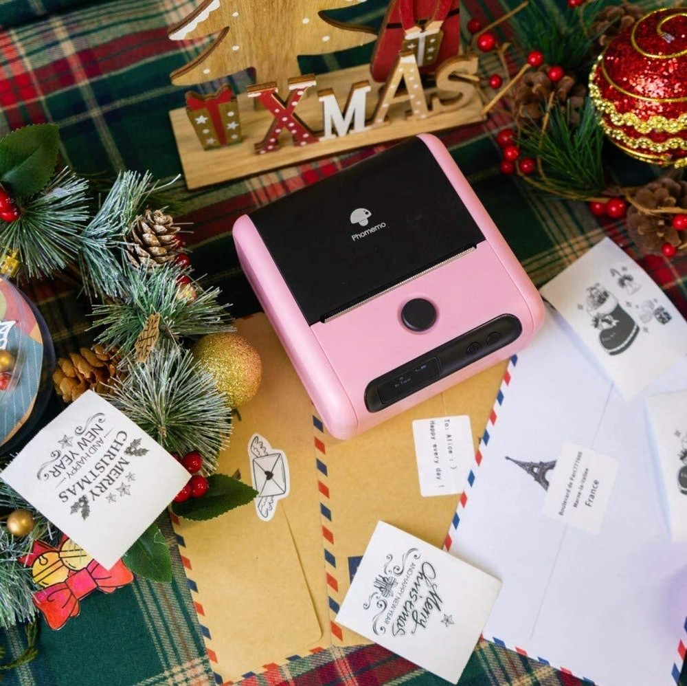 Phomemo M200 Thermal Label Maker Mobile Printer Wireless Mini Bluetooth Printer