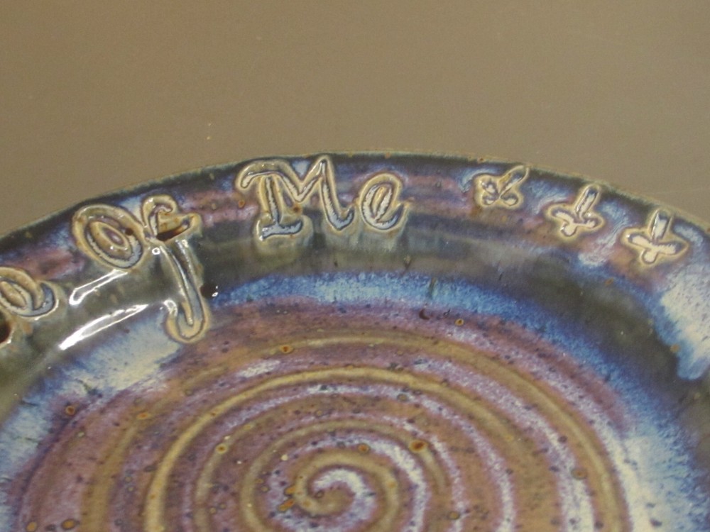 Randy Holbrook Communion Plate 7.5"