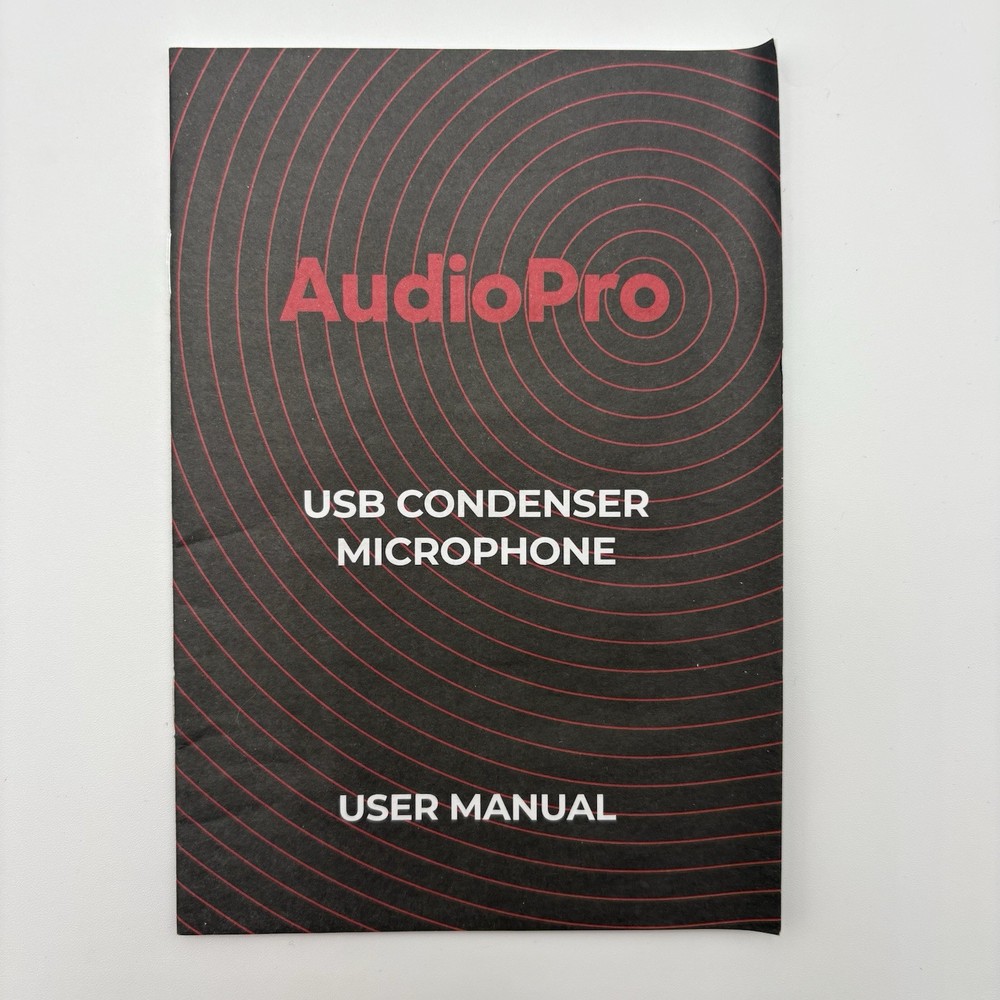 AudioPro USB Microphone, Computer Condenser Gaming Mic for PC/Laptop/PS4/PS5