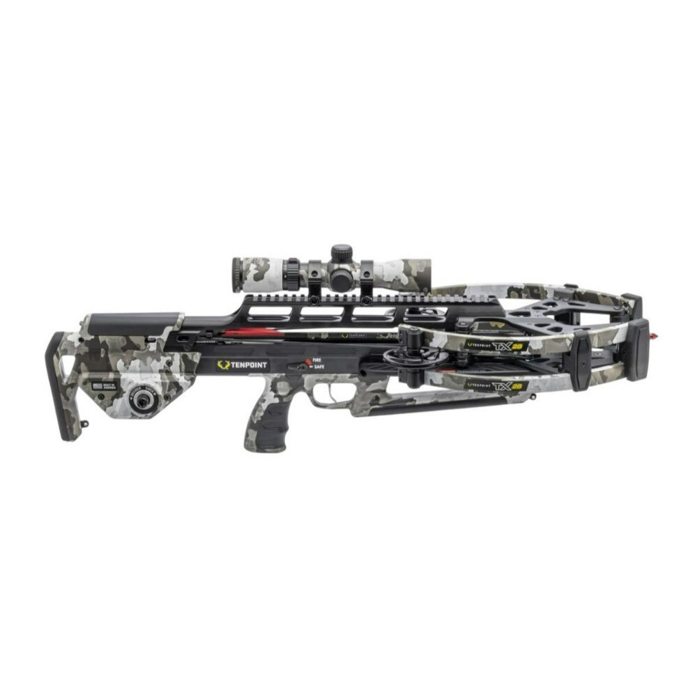 TenPoint TX 28 Crossbow Package ACUslide MAXX Rangemaster 100 Scope Vektra