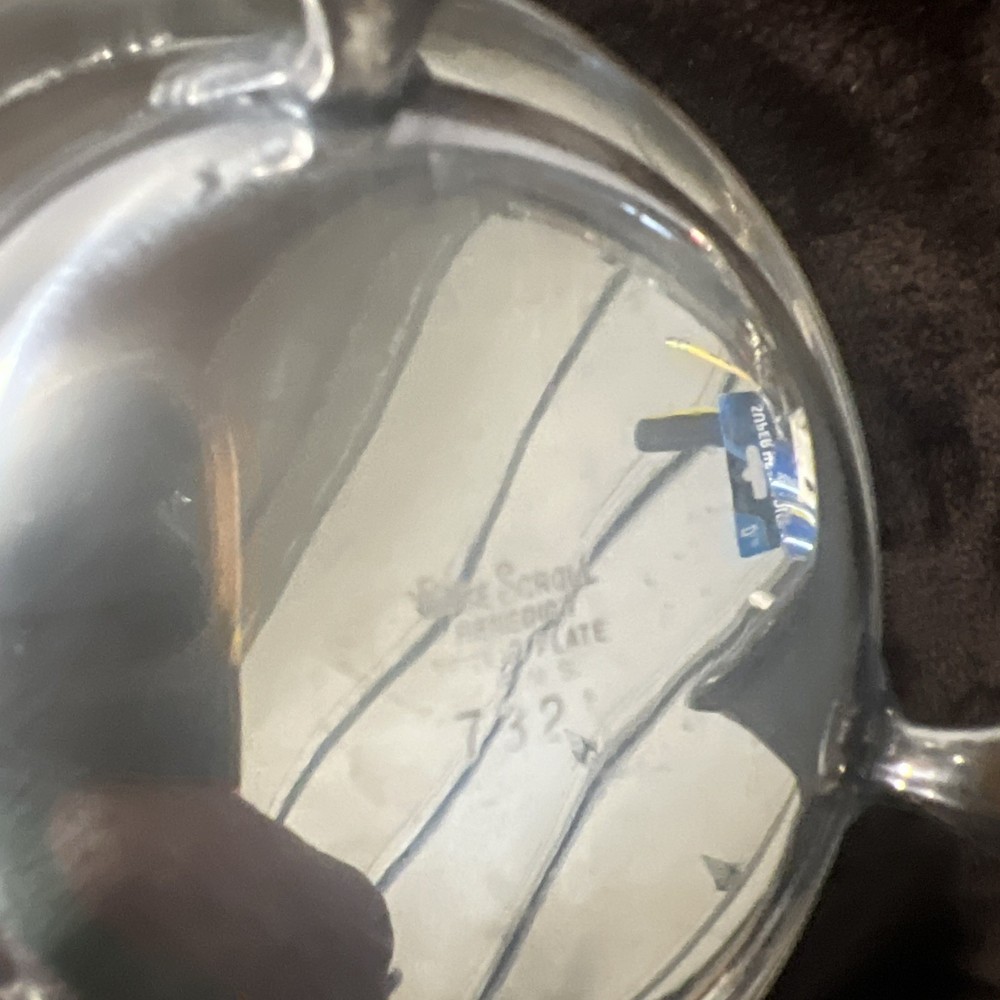 Rose Scroll Benedict Period Plate #7321