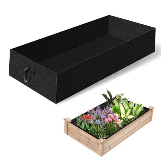 Garden Bed Liner () 4ft x 2ft x 1ft 1PCS