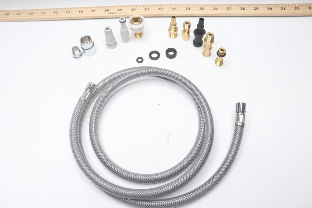 Danco Replacement Kitchen Faucet Pull-Out Spray Hose Kit Nylon 57" 10912