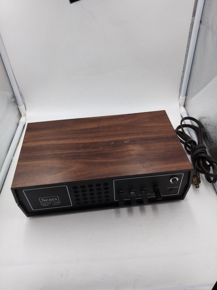 Vintage Sears Channel Alarm Security System Model #570550