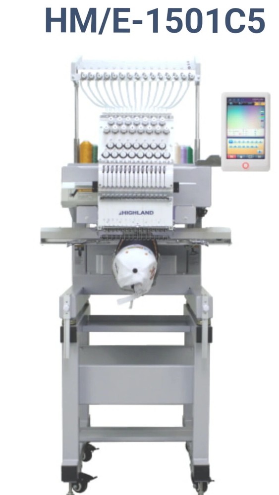 15 needle embroidery machine