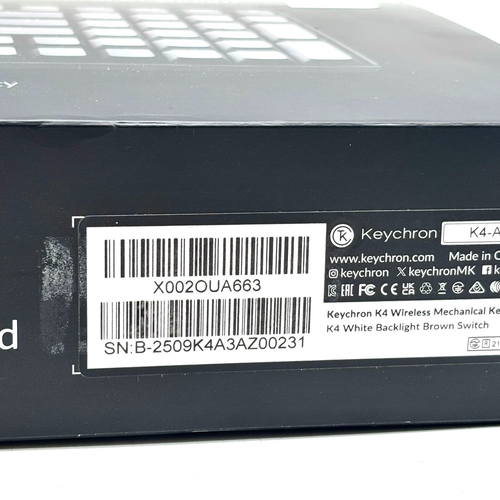 Keychron K4 96% Wireless Mechanical Keyboard With Light Effects