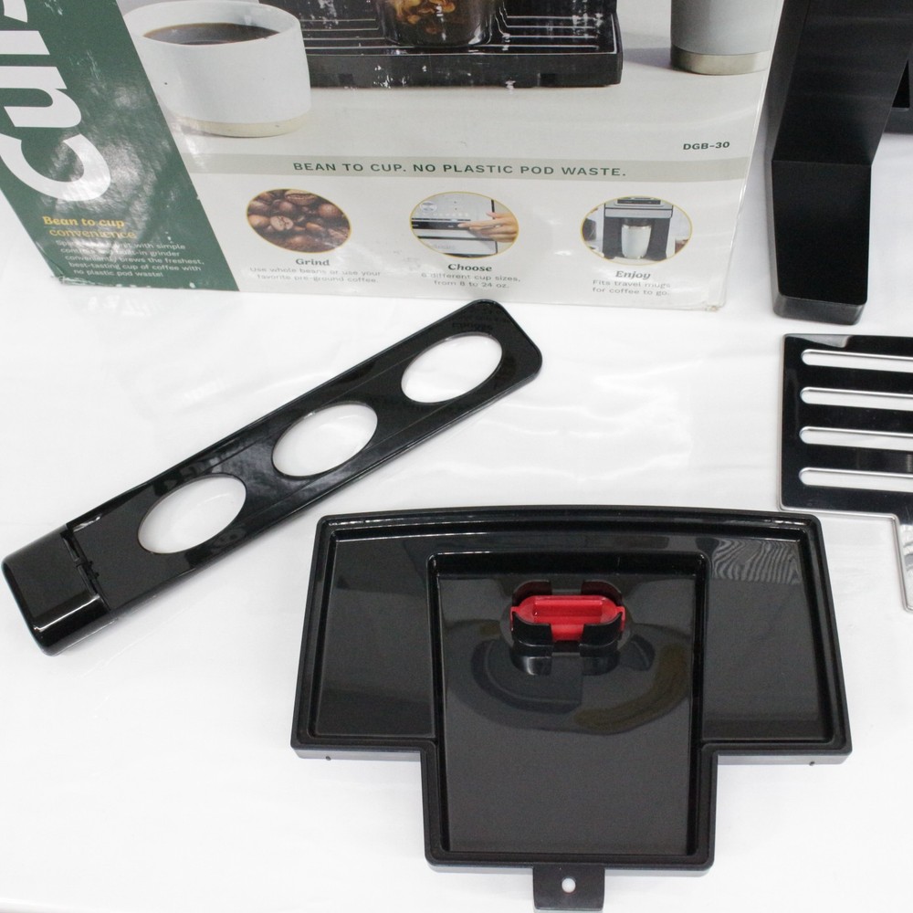 Cuisinart Custom Grind & Brew Single-Cup Coffee Maker DGB-30 In Open Box Tested