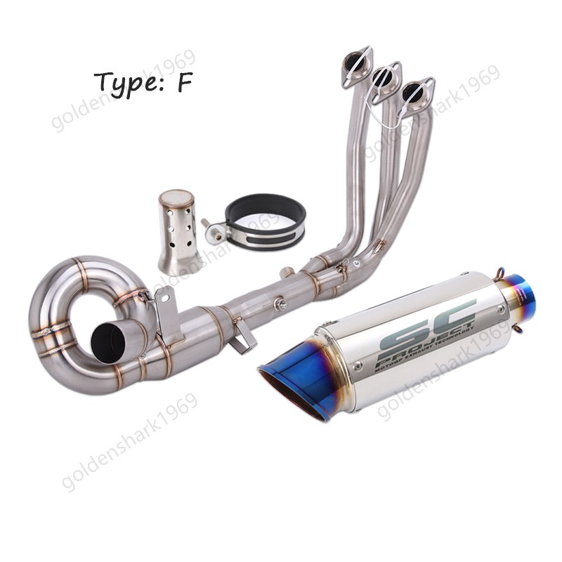 675NK 2024-2026 for CF Moto 675SR 675SS Comeplete Exhaust System Header Muffler