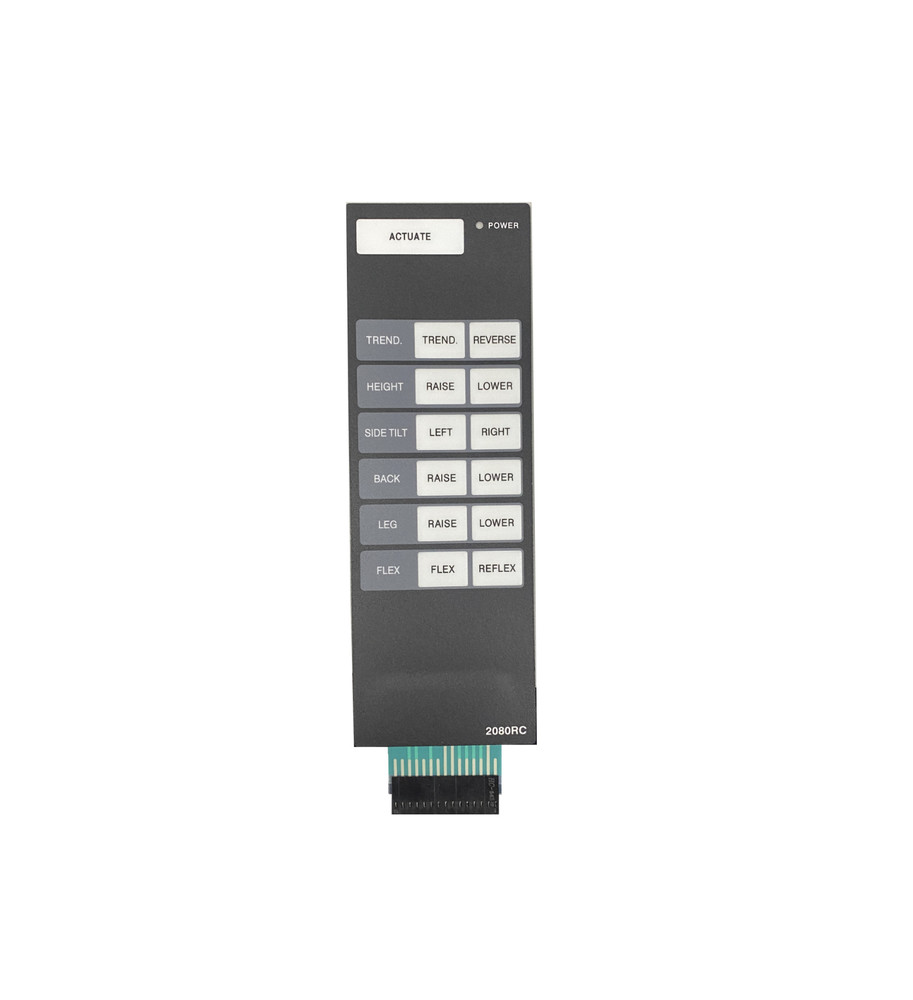 Replacement Keypad Membrane Overlay For Steris 2080RC 2080 Hand Controller