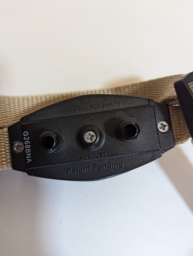 Sunbeam Advanced Ultrasonic Dog Bark Barking Control Collar Fast Ship UNTESTED