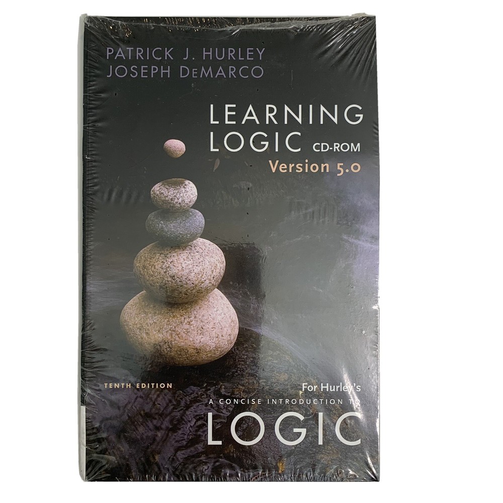 Learning Logic CD-ROM Version 5.0 Patrick J Hurley New and Sealed