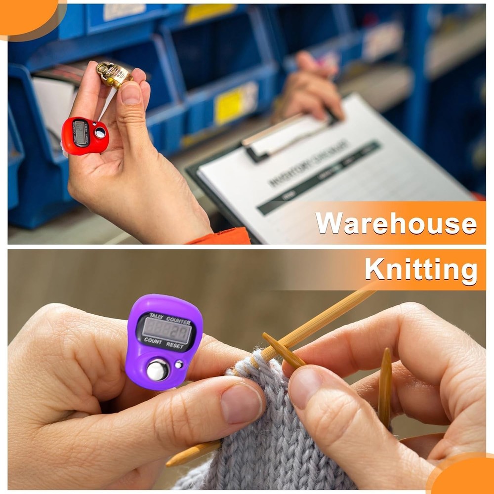 Electronic Finger Counter,5 Digit LCD Electronic Digital Display for Counting
