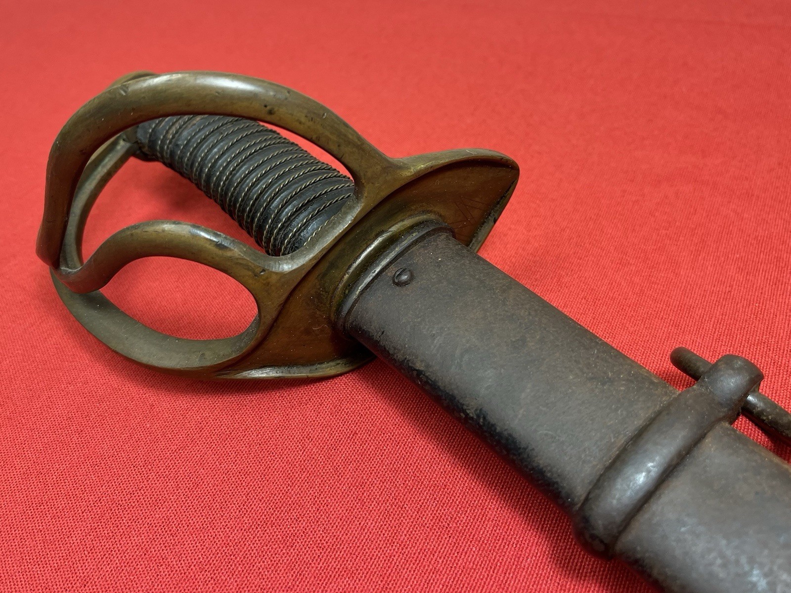 M1860 U.S. Civil War Cavalry Saber Sword Used Free Shipping