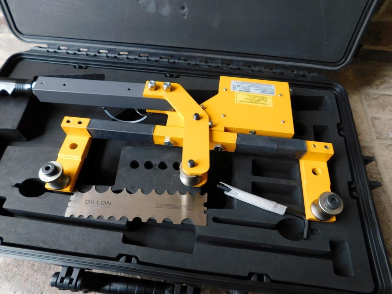 DILLON QUICK CHECK AWT05-508114 10,000 LBF WIRE TENSION METER GAUGE GAGE