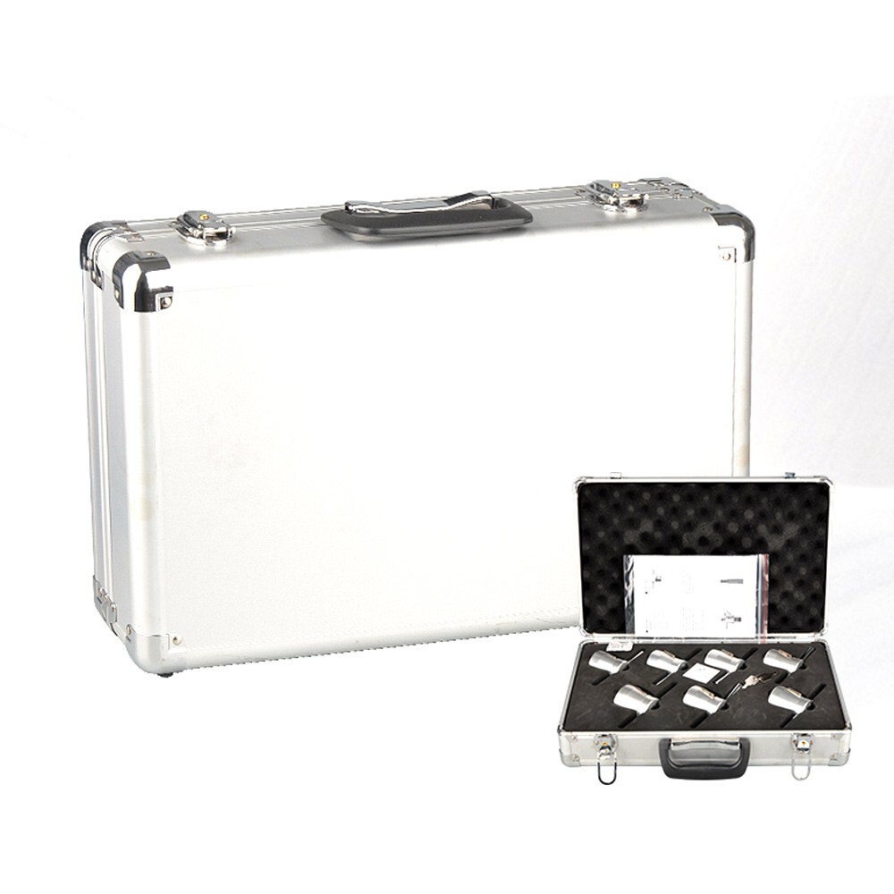 10kv High Voltage Cable Manual Ring Stripper 7PCS Set Cable Head Chamfering Tool