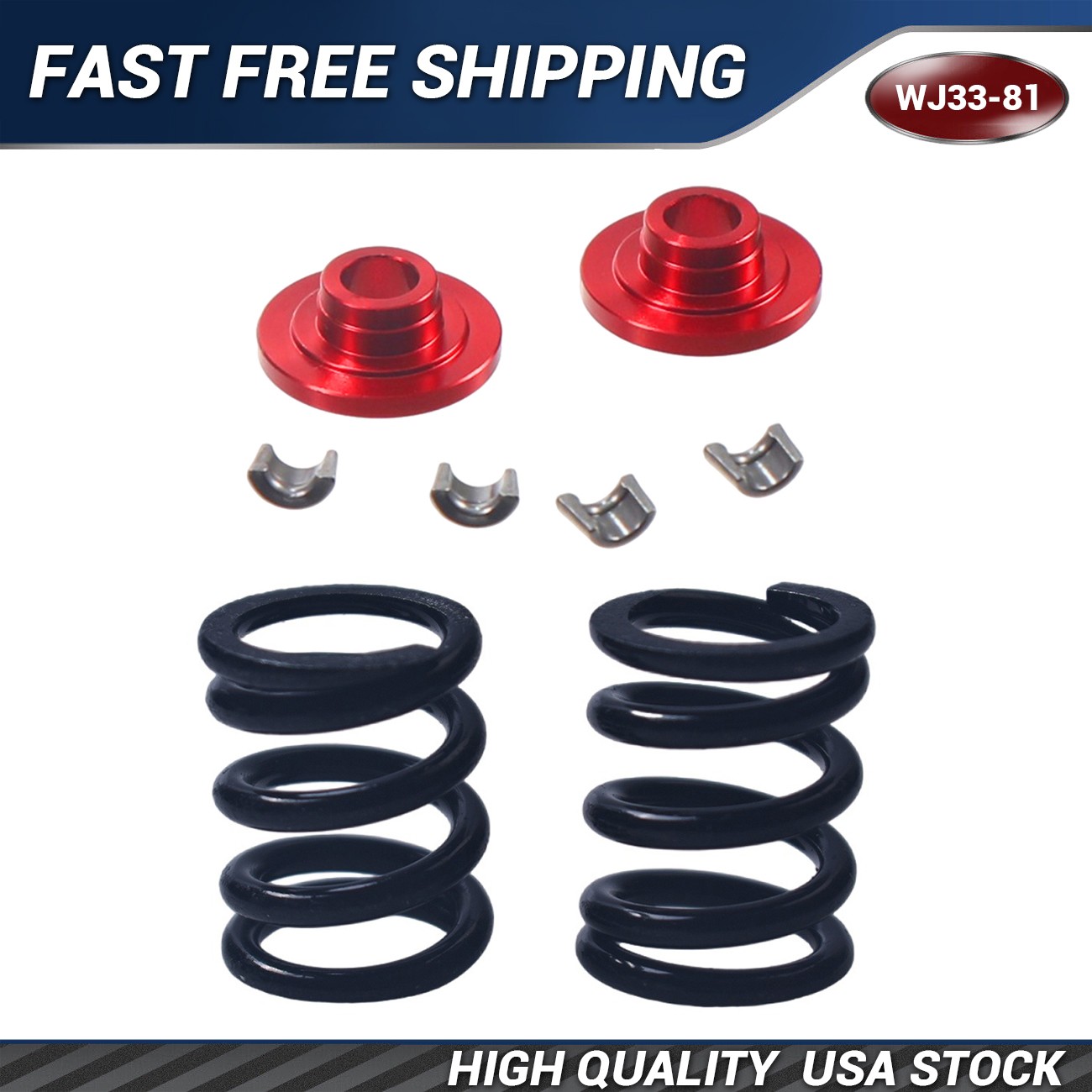 5mm Billet Aluminum Retainers 36lb Valve Spring Kit for Predator Non Hemi 212cc