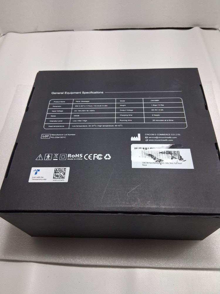 CINCOM Upgraded Heated Hand Massager Cm-088H.