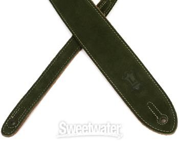 Levy's MS12 Suede Guitar Strap - Green