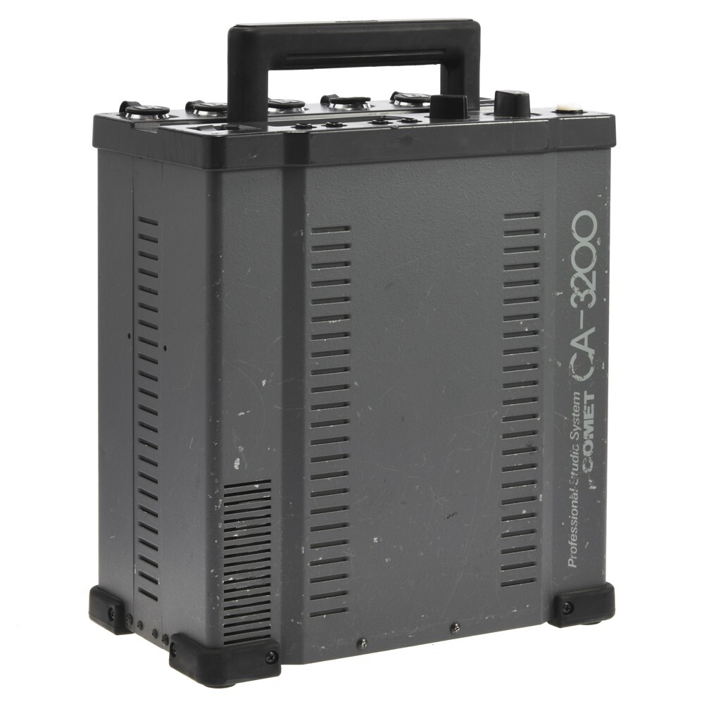 COMET CA-3200 + CA32H LAMP HEAD FLASH STROBE GENERATOR POWER PACK 100-110VOLT #3