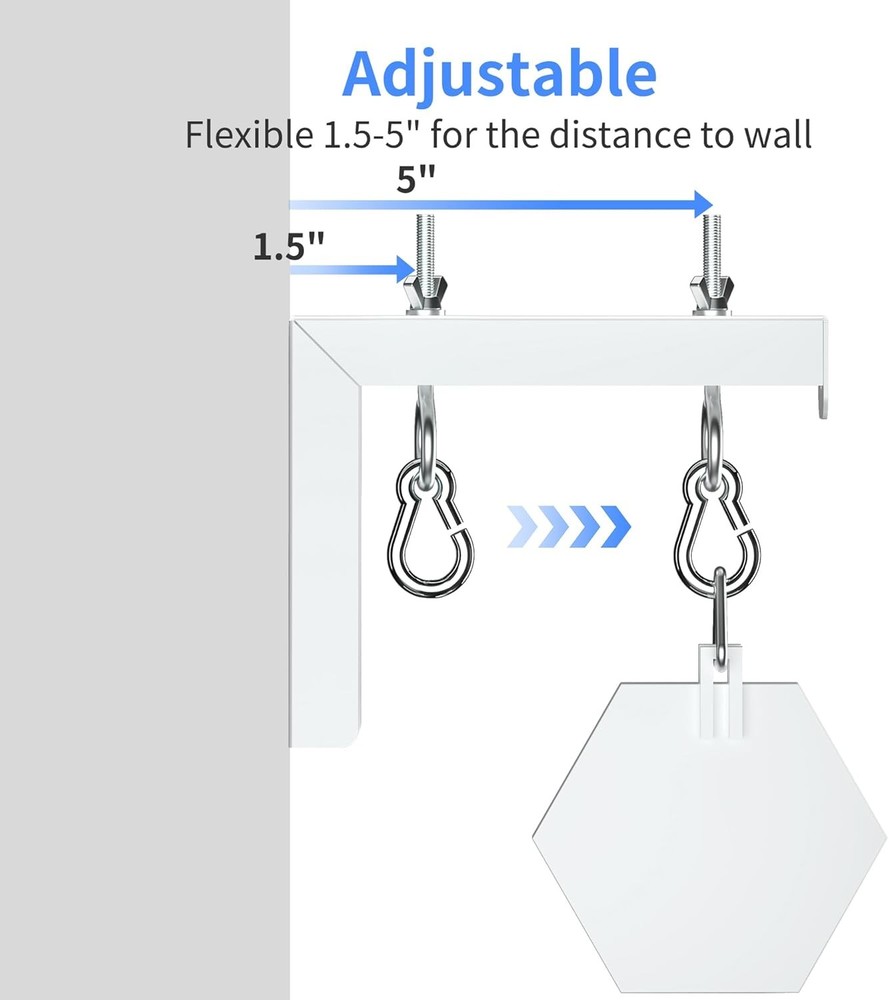 XINLEI Universal Projector Screen Wall Mount L-Brackets Hanging Ceiling Mount...